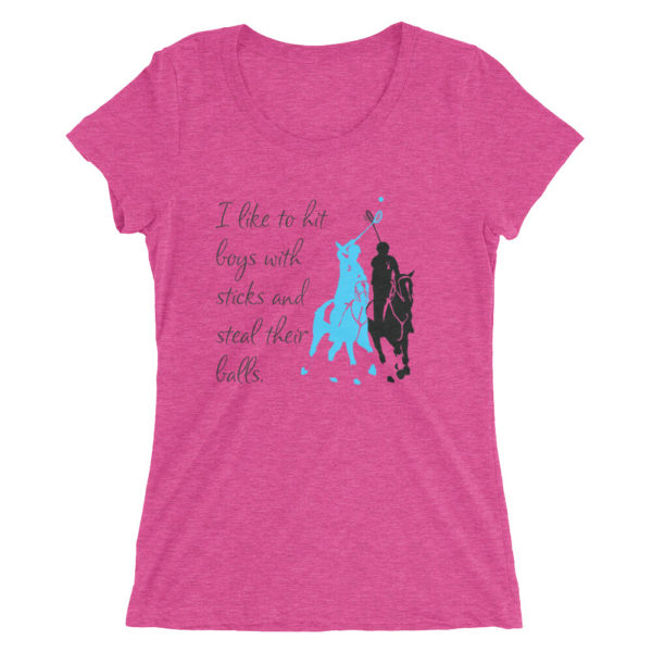 I Like to Hit Boys and Steal Their Balls Tee