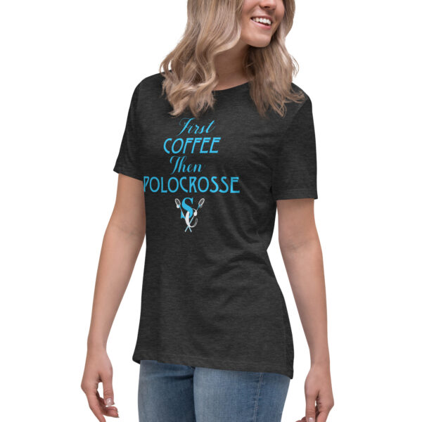 Coffee Then Polocrosse Tee - Image 4