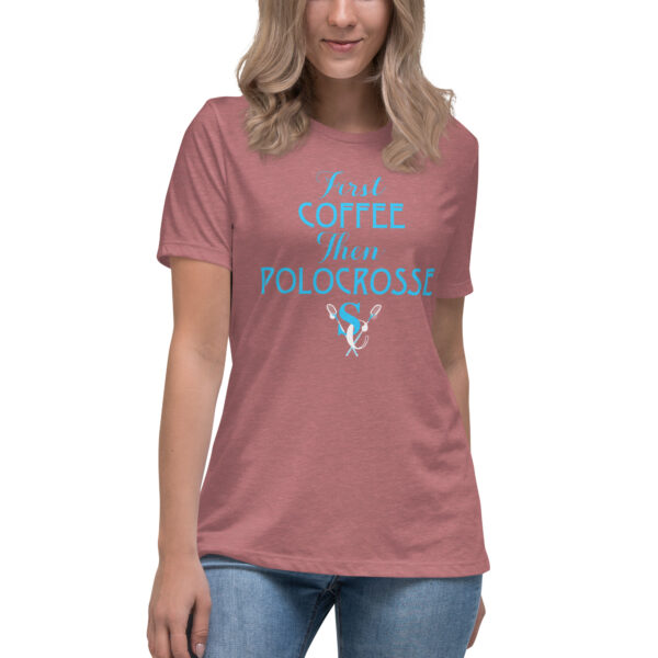 Coffee Then Polocrosse Tee - Image 6