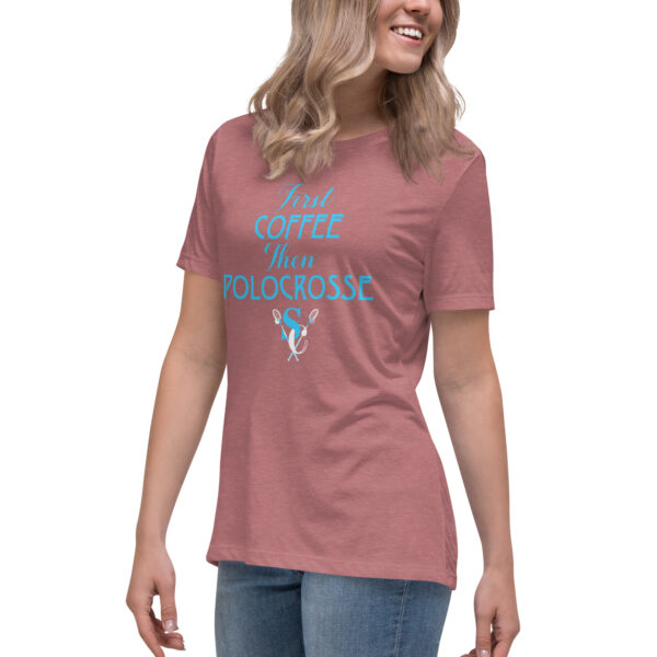 Coffee Then Polocrosse Tee - Image 8