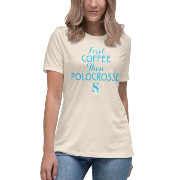Coffee Then Polocrosse Tee - Image 11