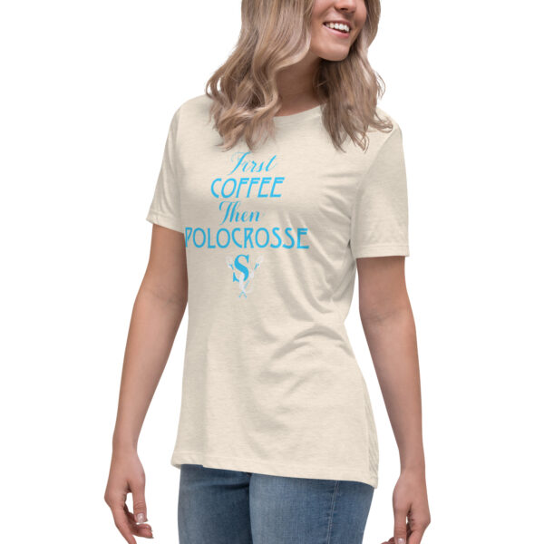 Coffee Then Polocrosse Tee - Image 13